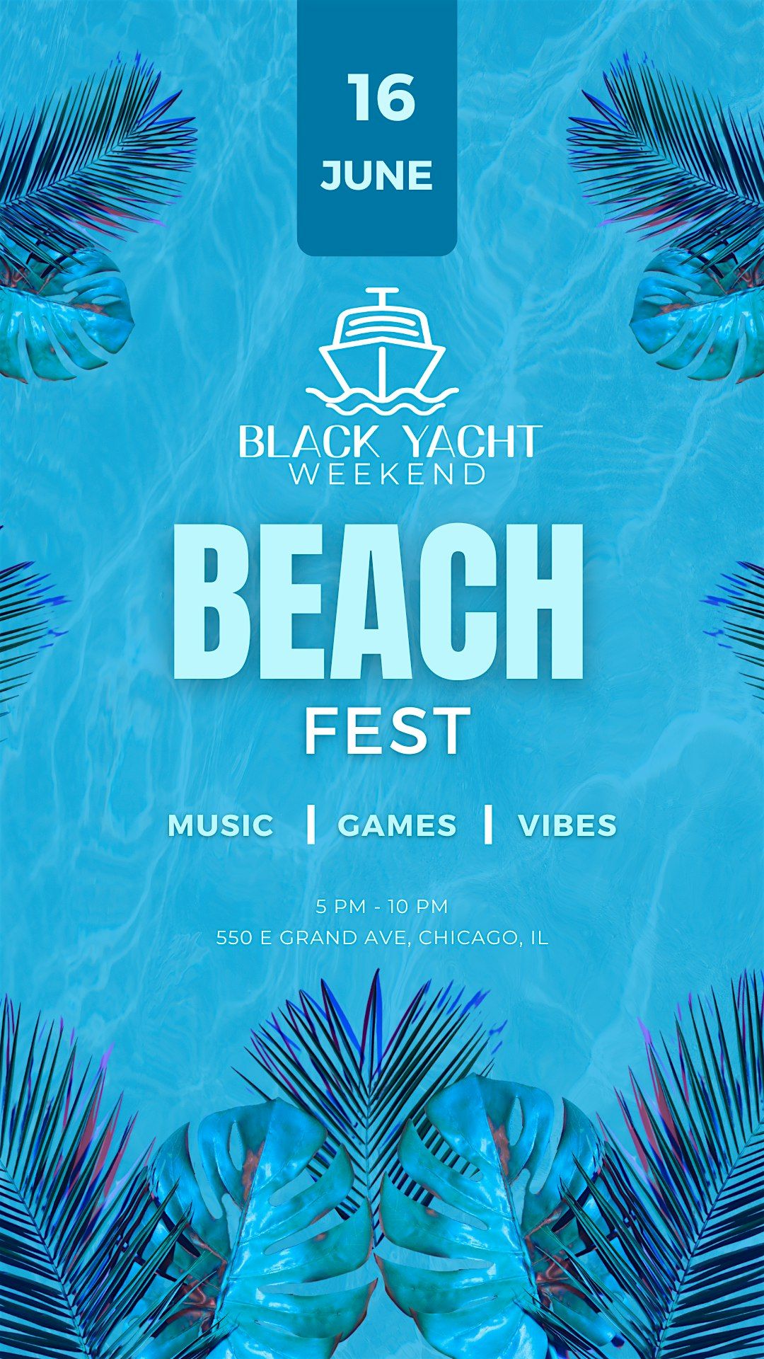 Black Yacht Weekend - Sunday Finale Beach Fest
