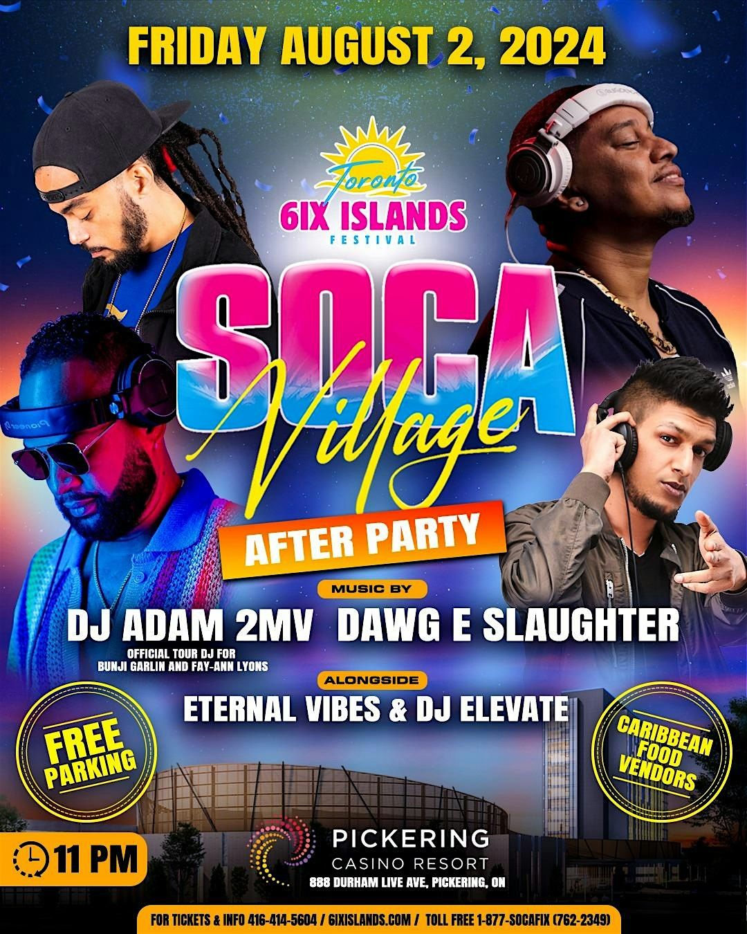 THE OFFICIAL SOCA VILLAGE AFTERPARTY Carnival Friday