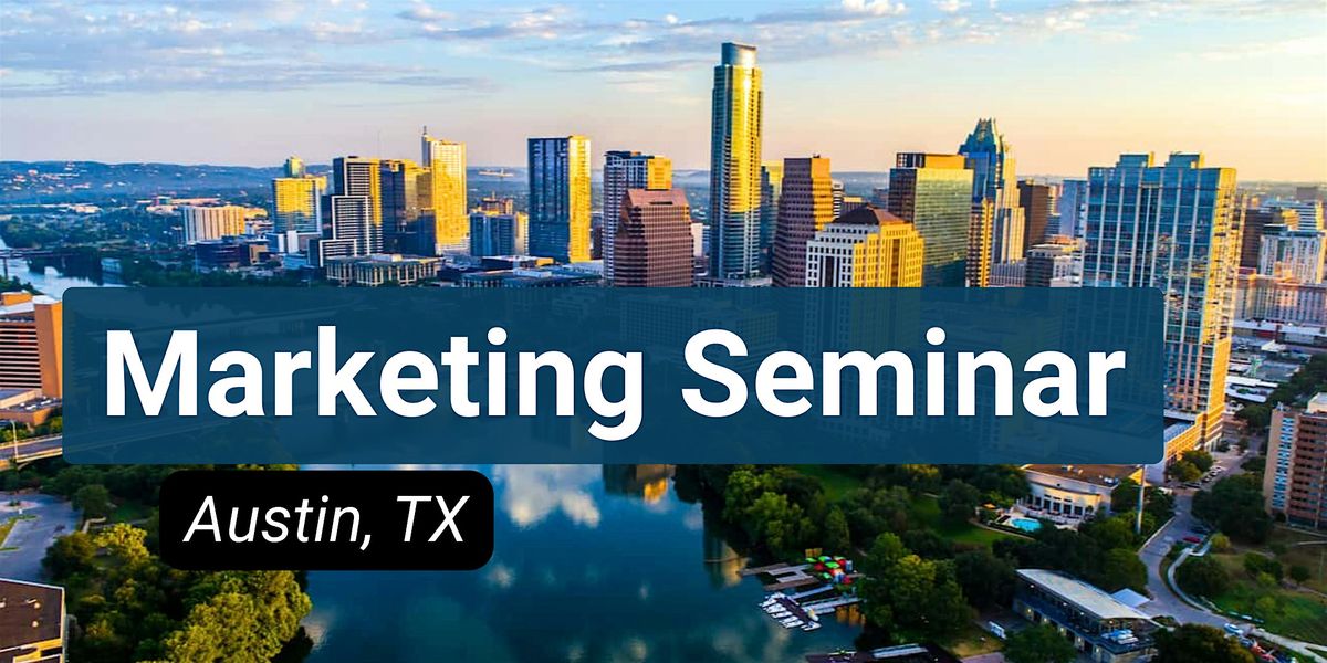 You're Invited: Listing Agent Marketing Planning Seminar