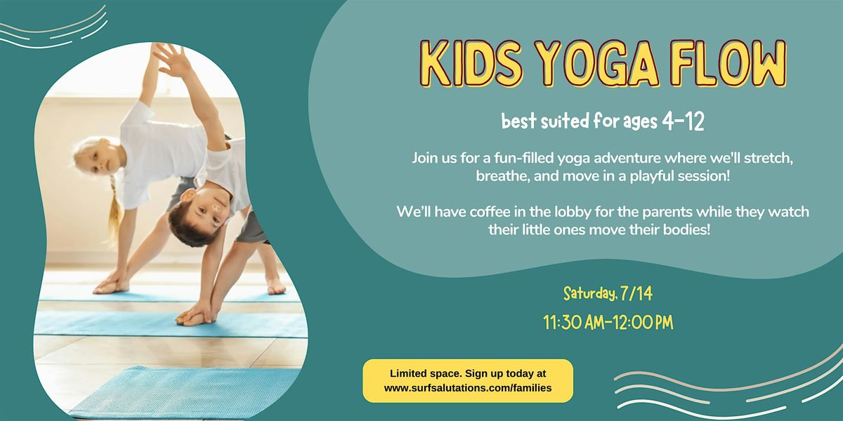 Kids Yoga Flow - (30 Min + Coffee for the Parents)