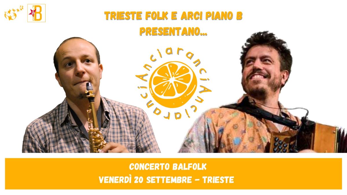 AnciArancia a Trieste - concerto balfolk