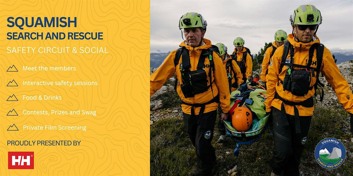 Squamish Search and Rescue - Safety and Social Hour