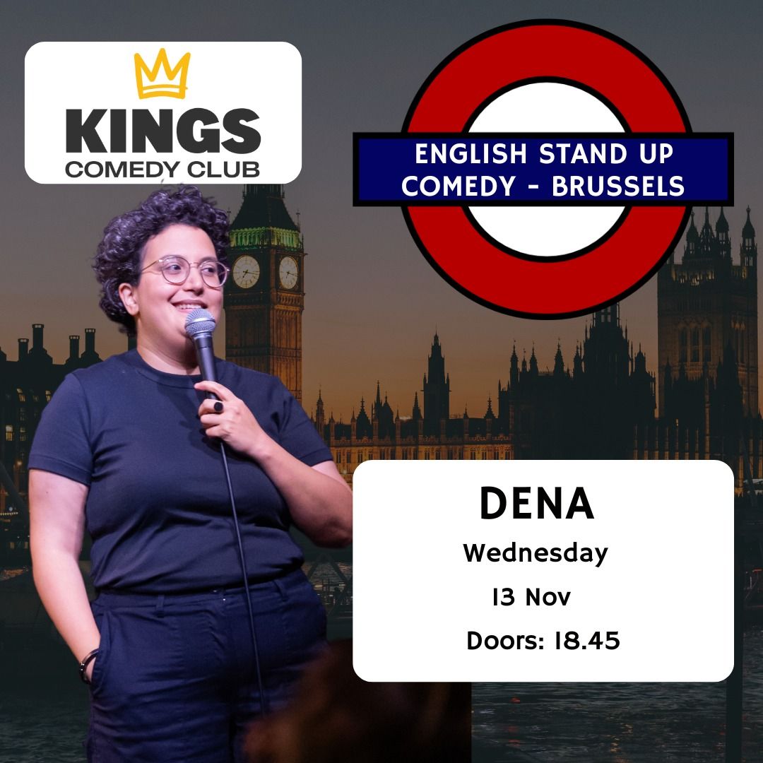 English Stand-Up Comedy Brussels - DENA - 13th November