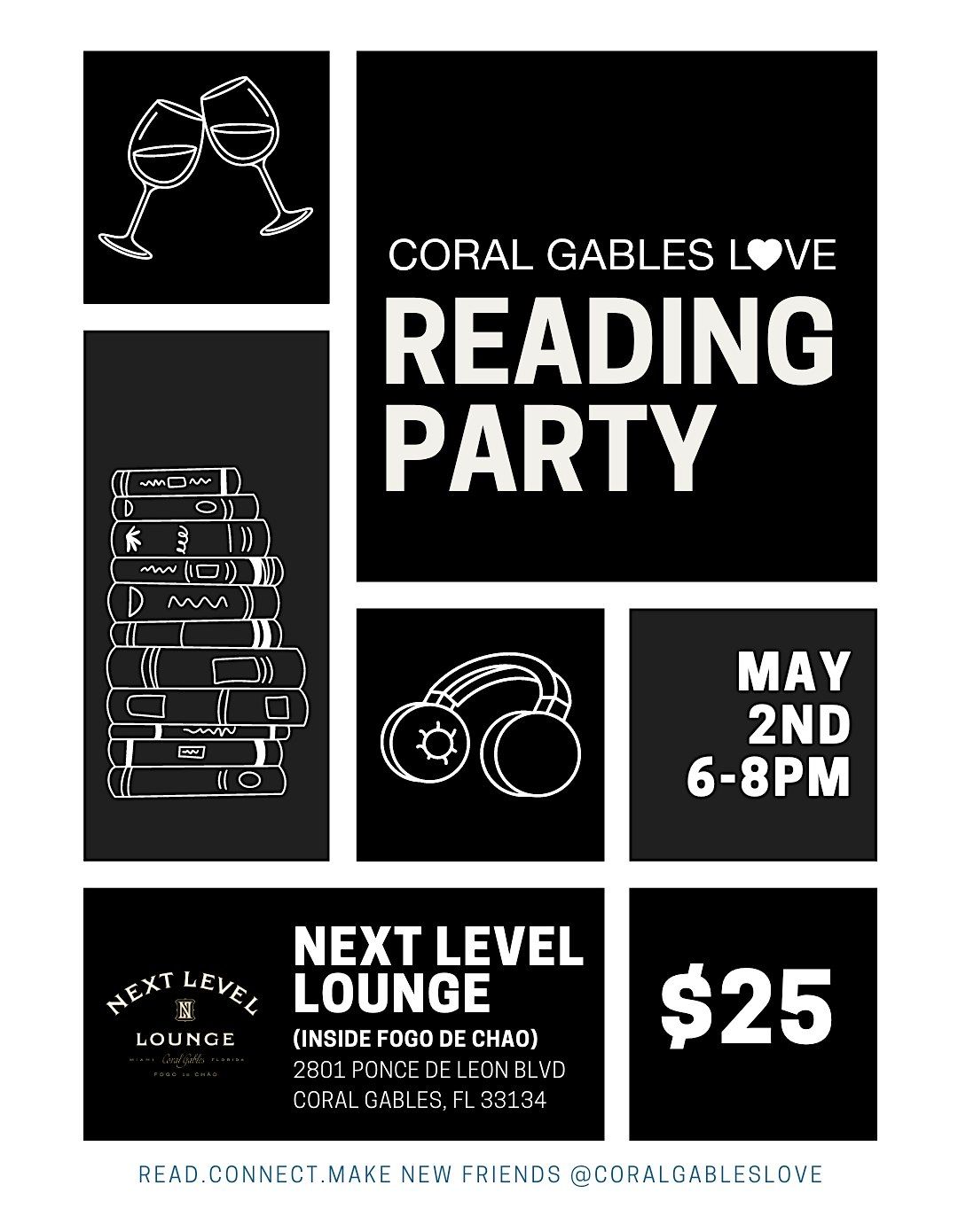 Coral Gables Love Reading Party