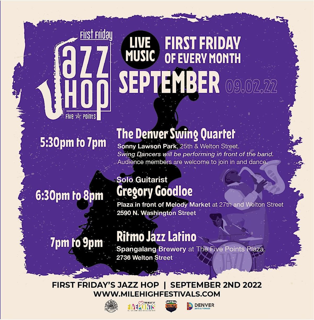 First Friday - Five Points Jazz Hop