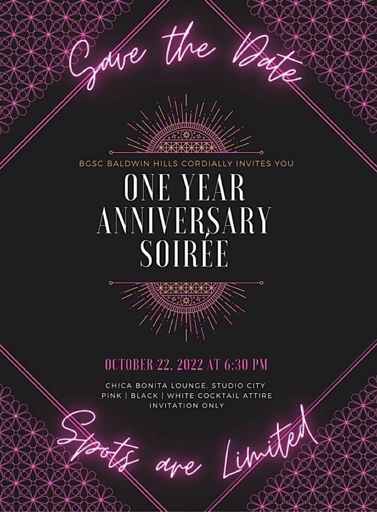 The Black Girl Social Club Baldwin Hills One Year Anniversary Soiree