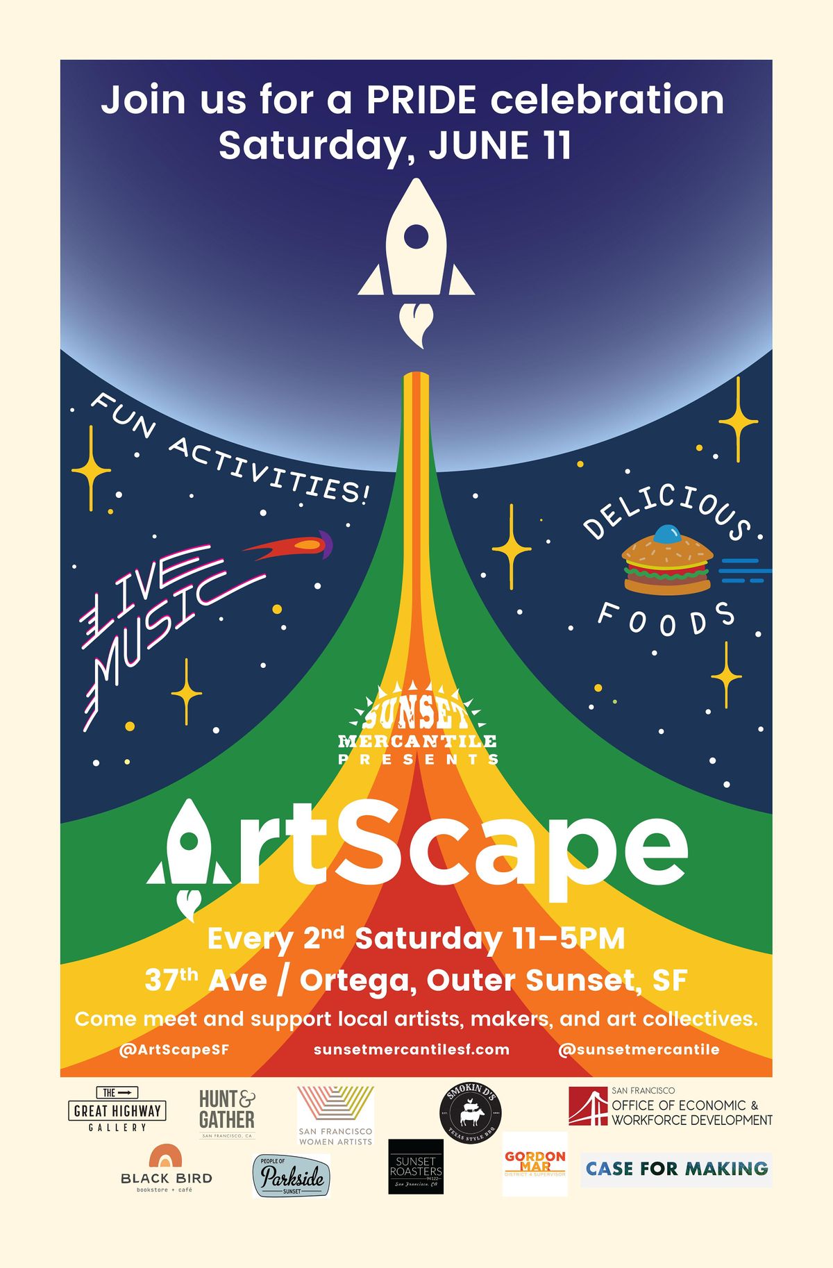 ArtScape Pride 2022 Presented by Sunset Mercantile