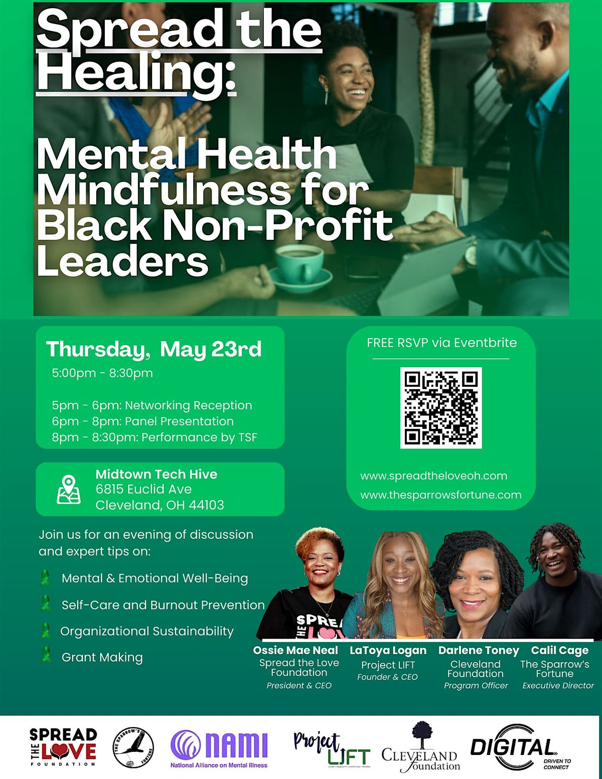 Spread the Healing: Mental Health Mindfulness for Black Non-Profit Leaders