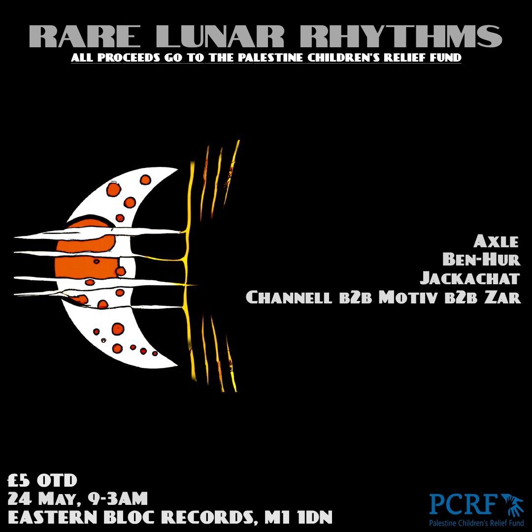 Rare Lunar Rhythms - Palestine Fundraiser