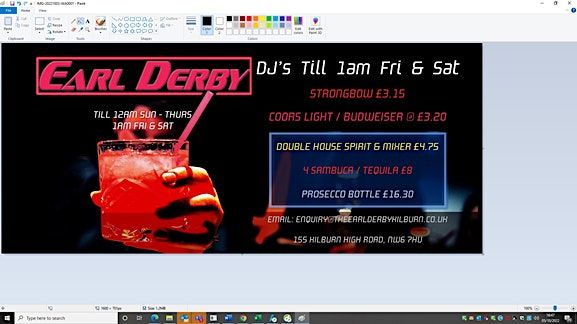 Friday Night @ Kilburn's Venue - Earl of Derby Till 1am!