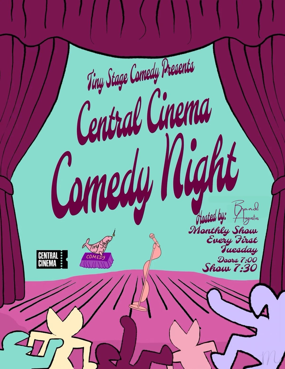 Tiny Stage Comedy presents Central Cinema Comedy Night