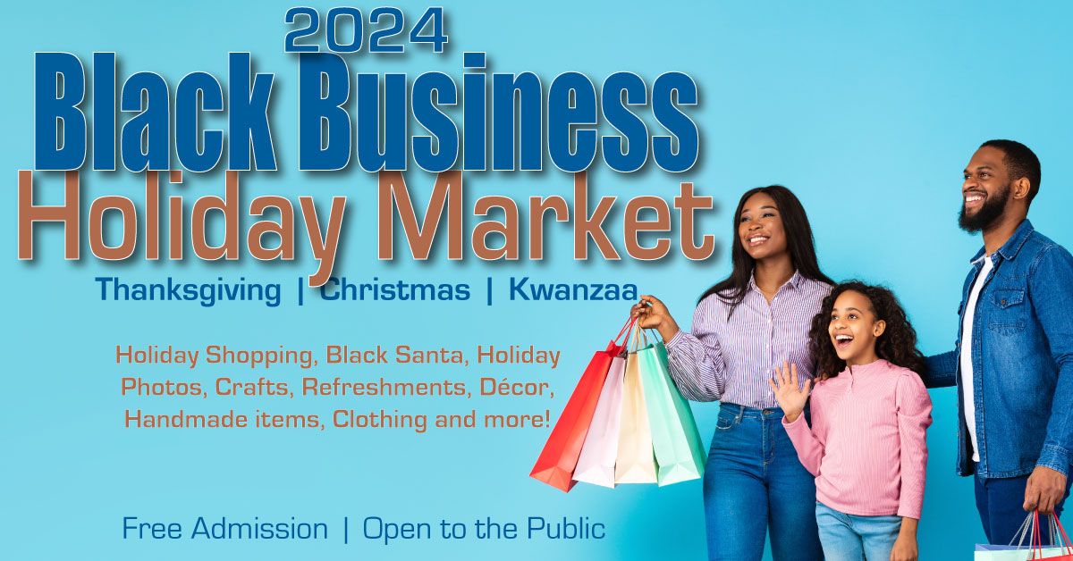 2024 Black Business Holiday Market