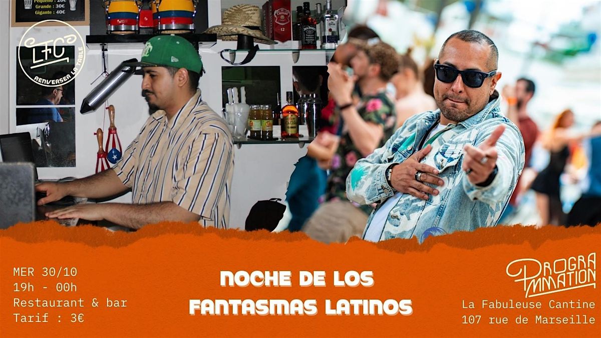 Noche de los fantasmas latinos Dj Rolo et Dj Fuego + 1 heure cour bachata