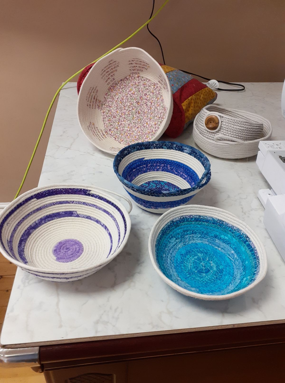 Rope Bowl Workshop.  This is a fundraiser for McMillan Cancer Support. \u00a330 including rope hank 