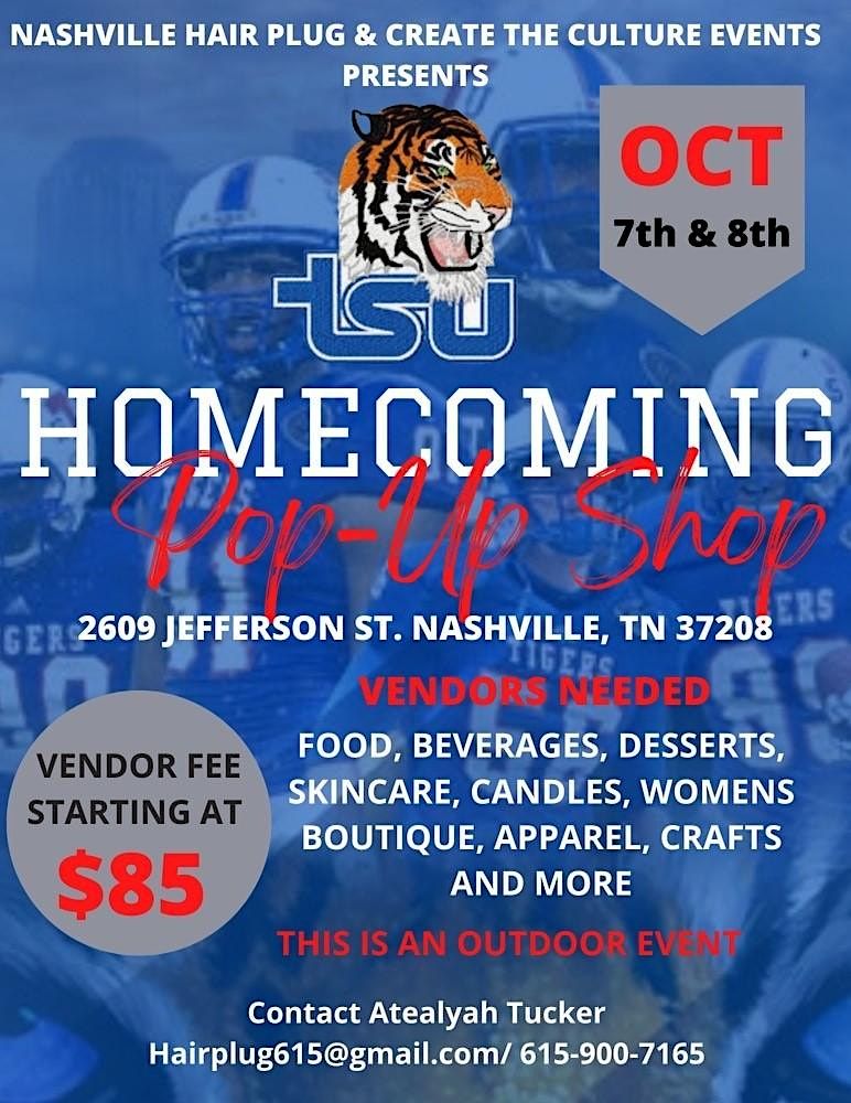 TSU Pop Up Shop Two Day Event