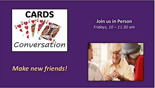 Kitchener Cards & Conversation | Make Meaningful Connections