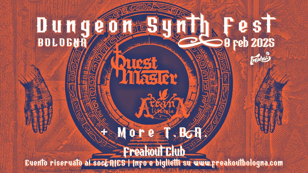 DUNGEON SYNTH FEST: Quest Master, Arcana Liturgia + T.B.A. | Freakout Club