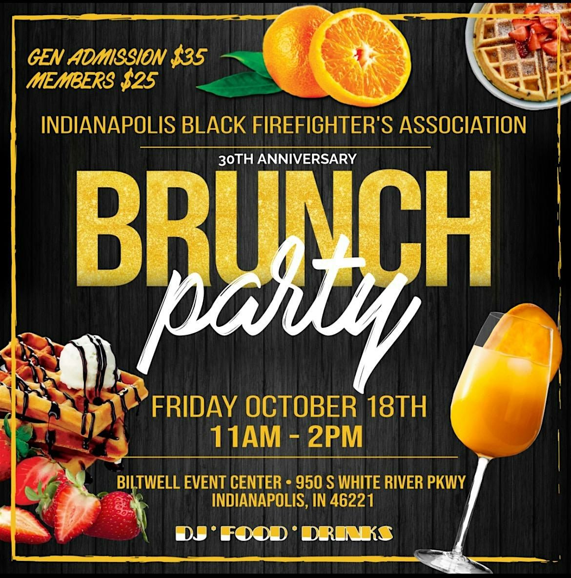 Indy Black Firefighters Day Party Brunch