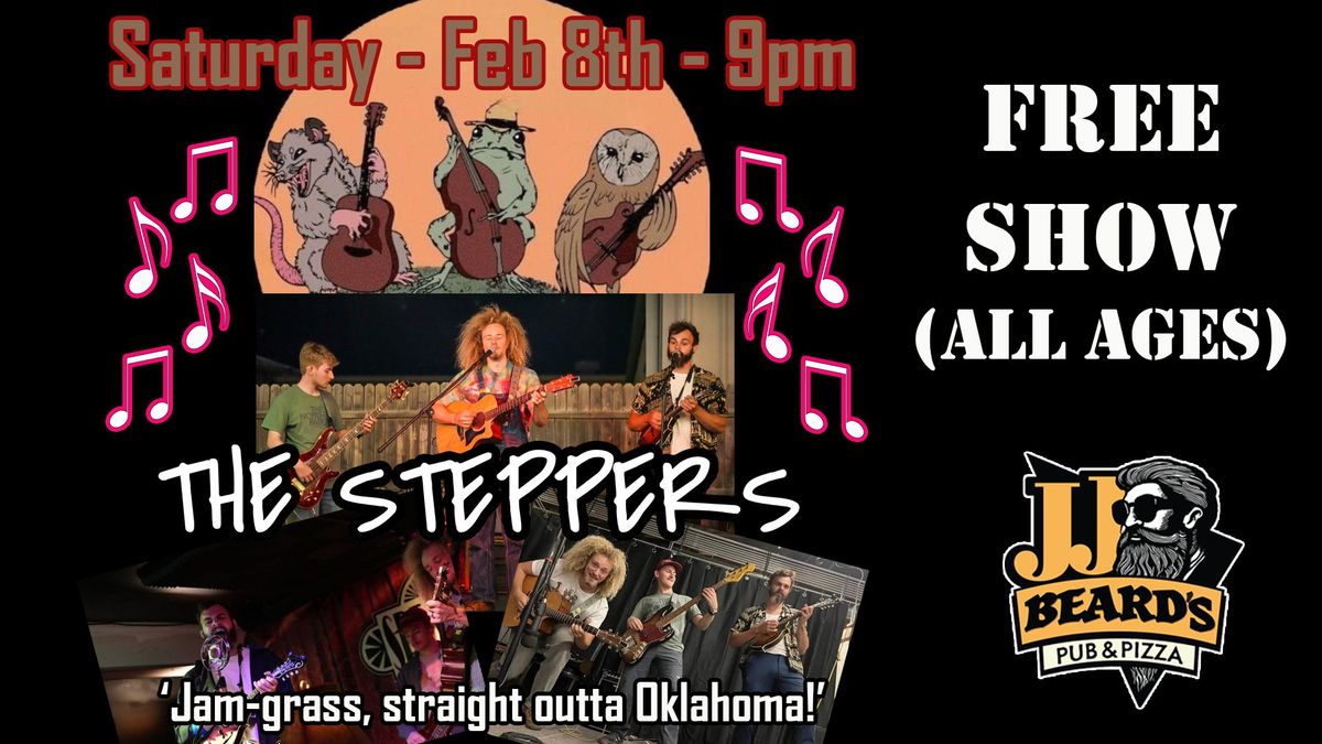 The Steppers LIVE @ JJ Beard's!!! 2\/08 ('Jam-grass' from OKLAHOMA)