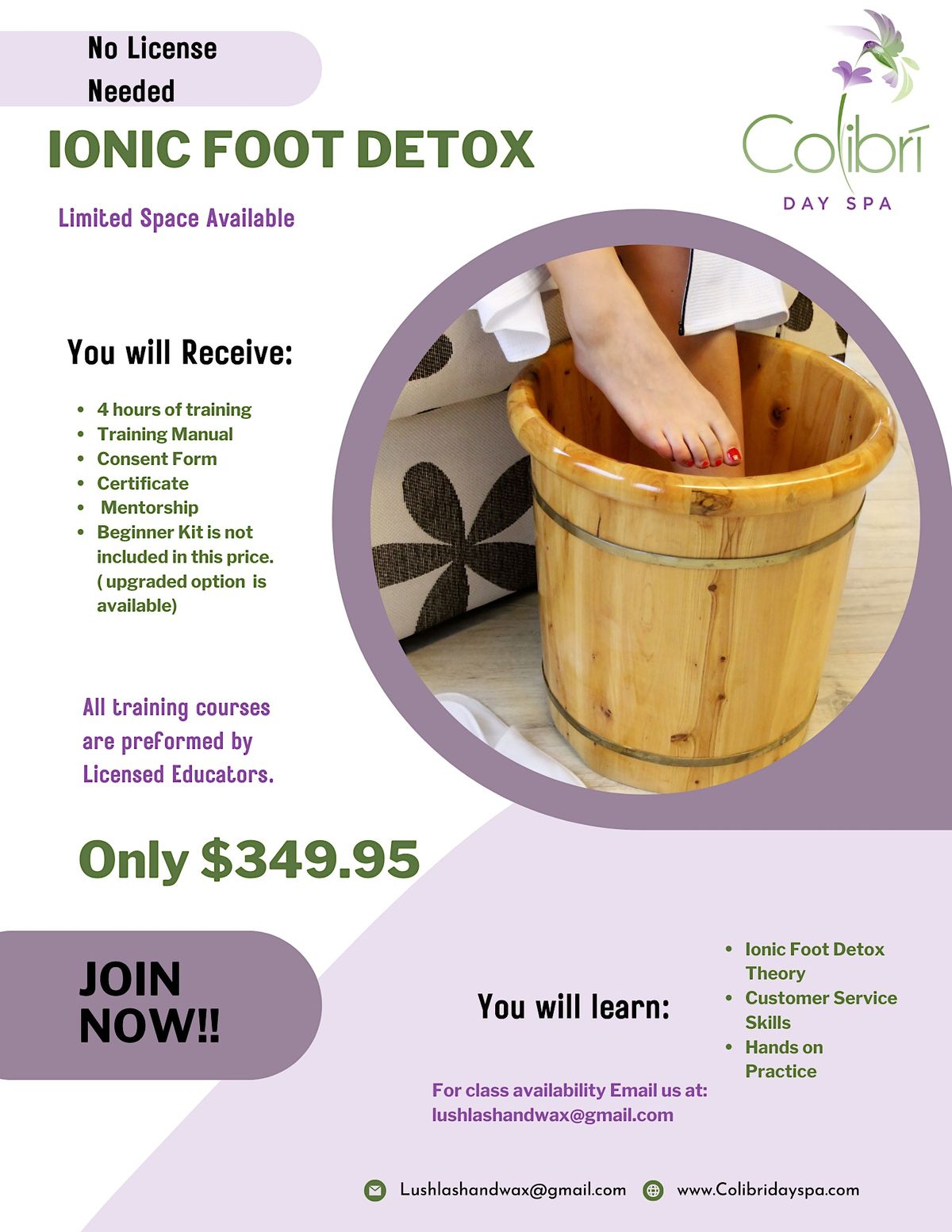 Ionic Foot Detox