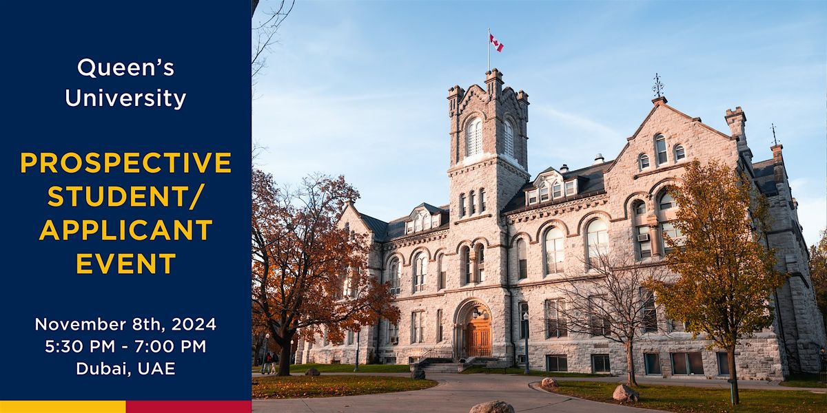 Queen's University Prospective Student\/Applicant Event