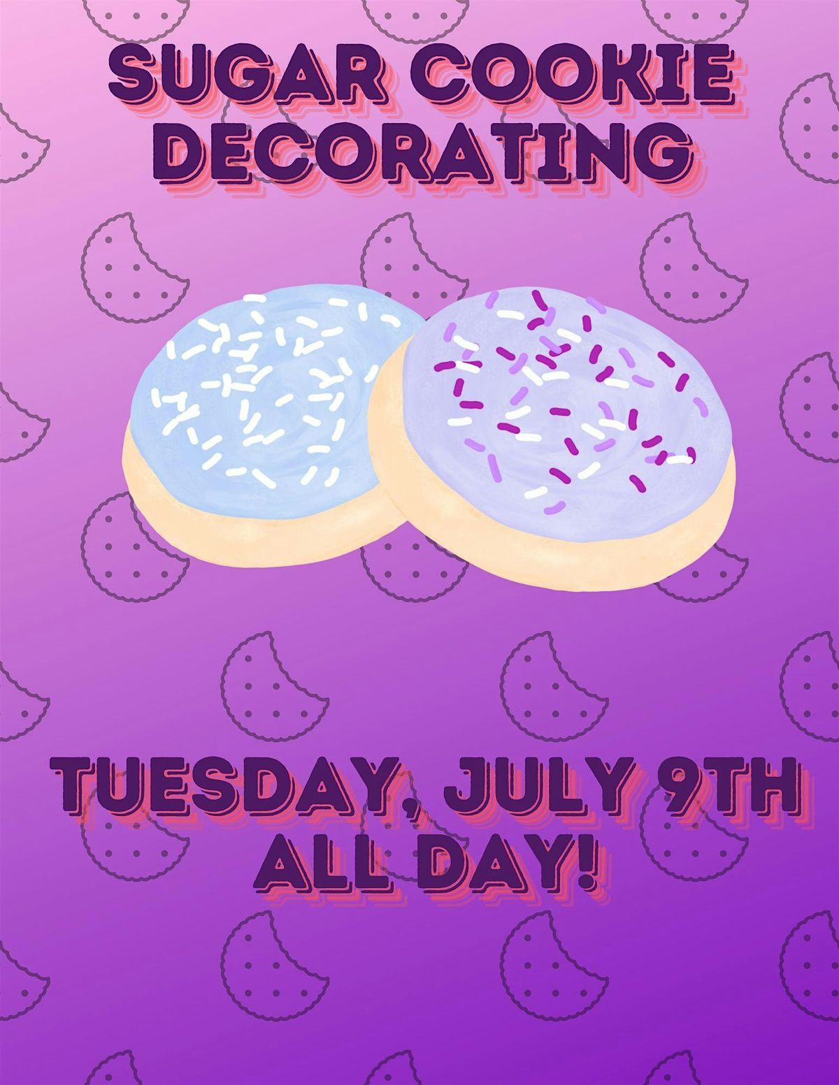 Young Adult: All Day Drop-In: Sugar cookie Decorating