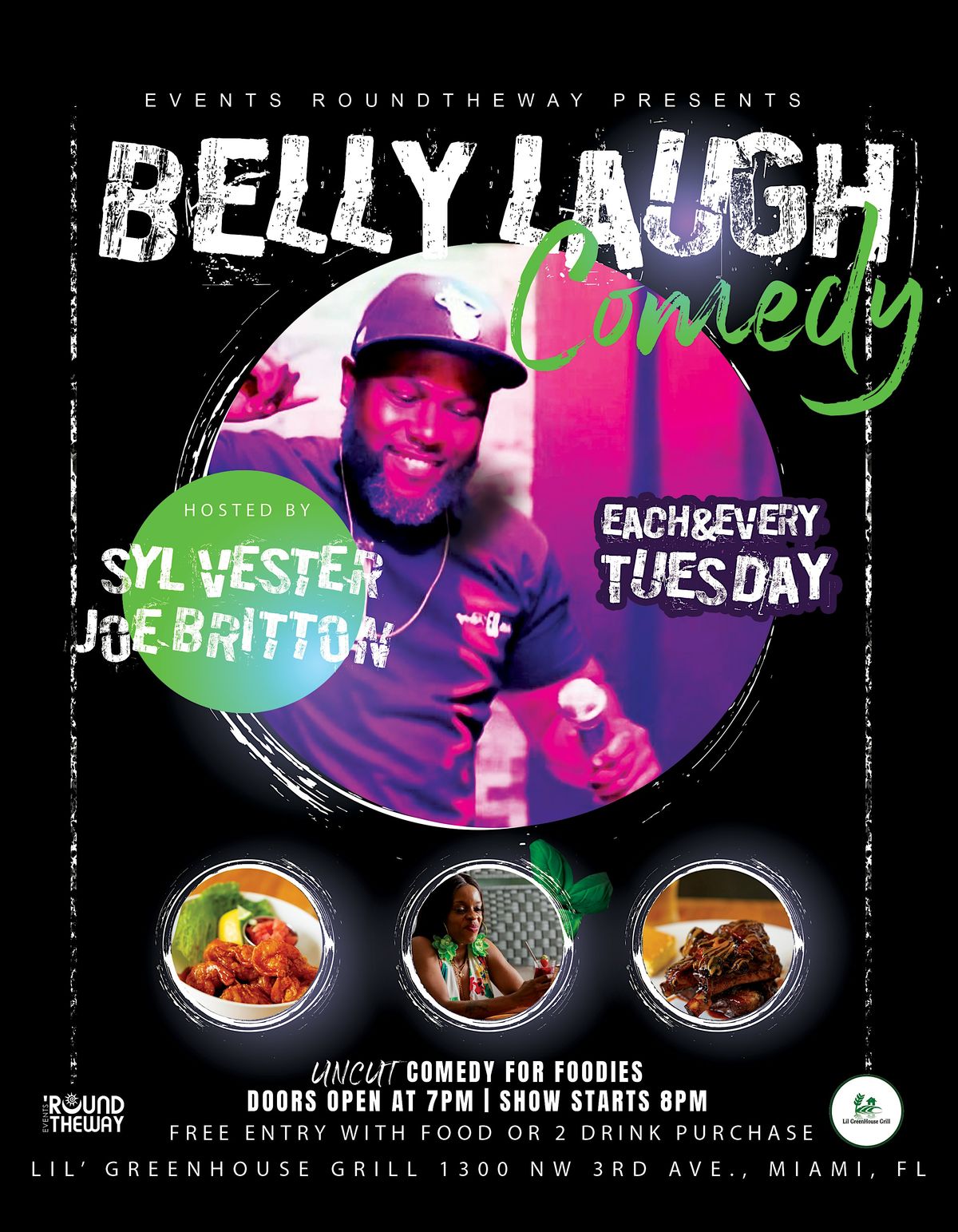 BELLY LAUGH COMEDY! MIAMI OPEN MIC