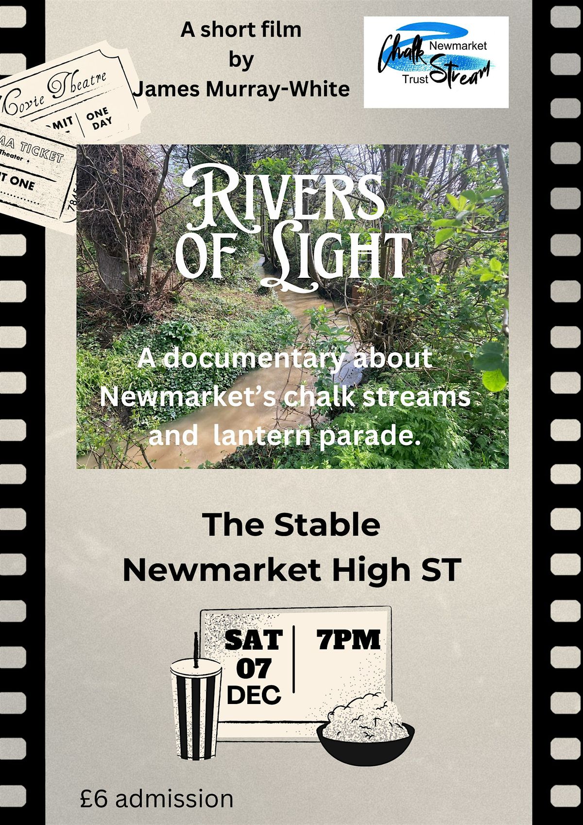 Film - Rivers of Light - Documentary about Newmarket's Chalk Streams