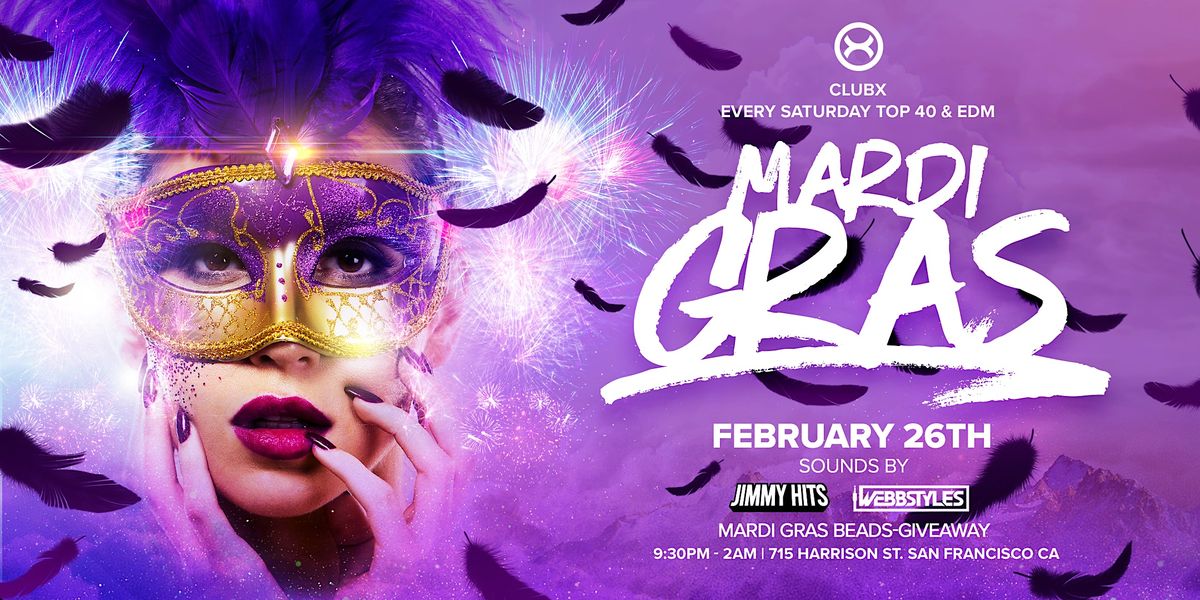 Mardi Gras: (Ages 18+ | Full Bar For 21+)