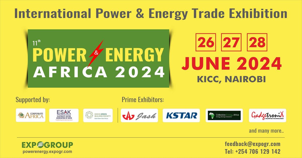11th Power & Energy Expo Kenya 2024