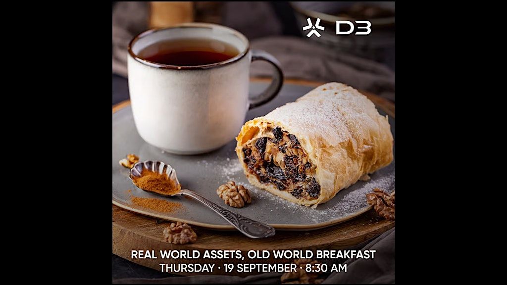 Real World Assets, Old World Breakfast @ TOKEN2049