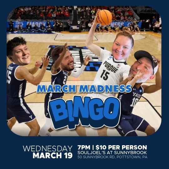 March Madness themed Bingo at SunnyBrook (March 19th)