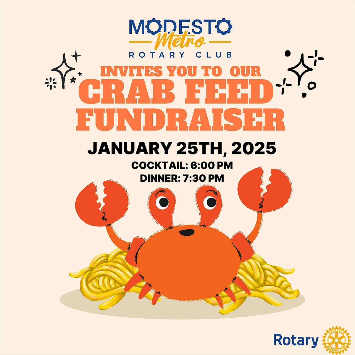 Crab Feed - Modesto Metro Rotary Club