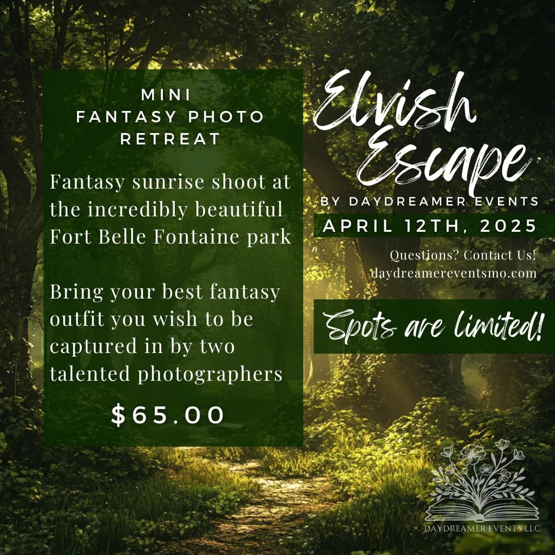 Elvish Escape: Fantasy Photoshoot