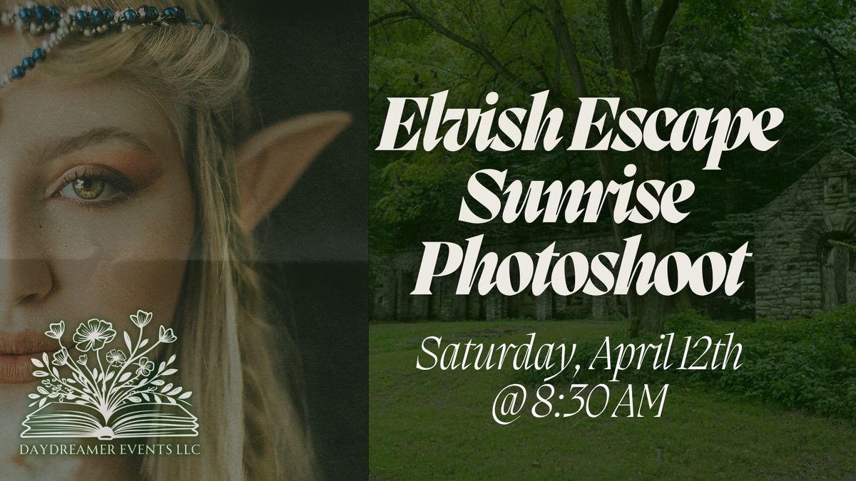 Elvish Escape: Fantasy Photoshoot