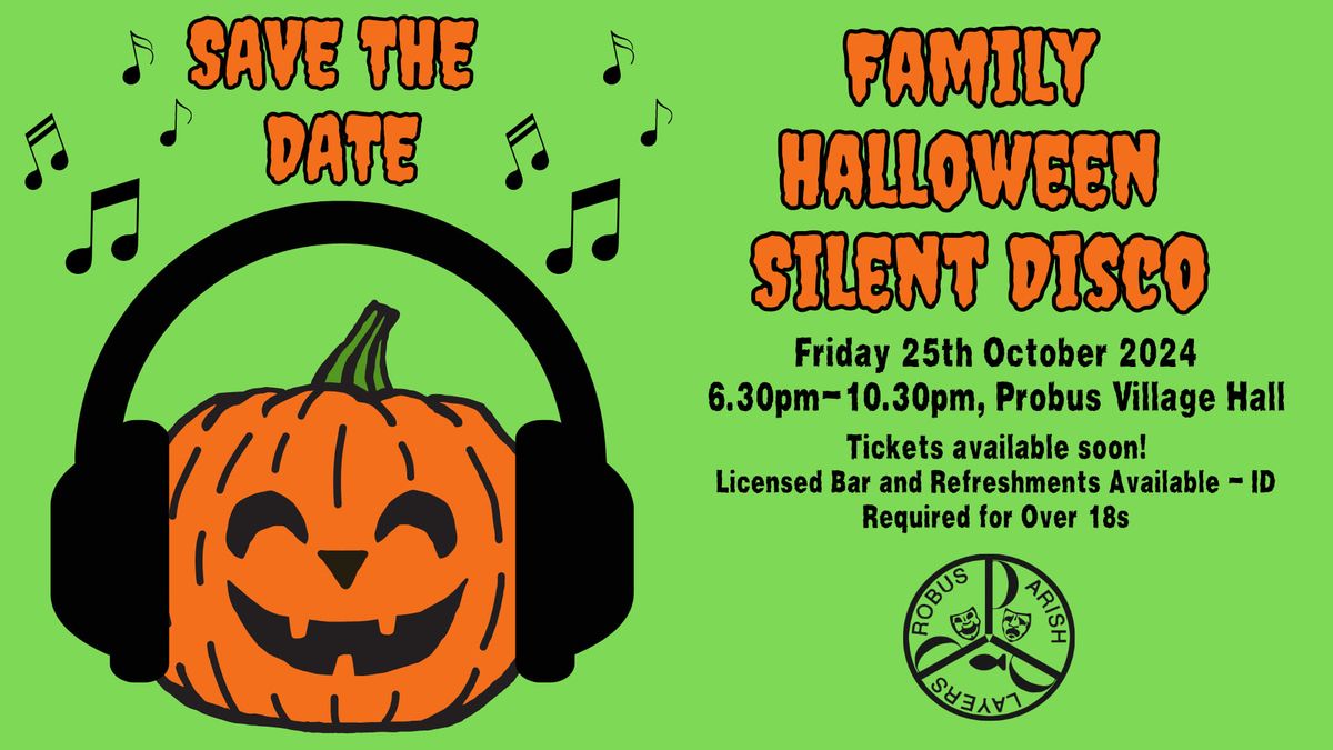 Family Halloween Silent Disco