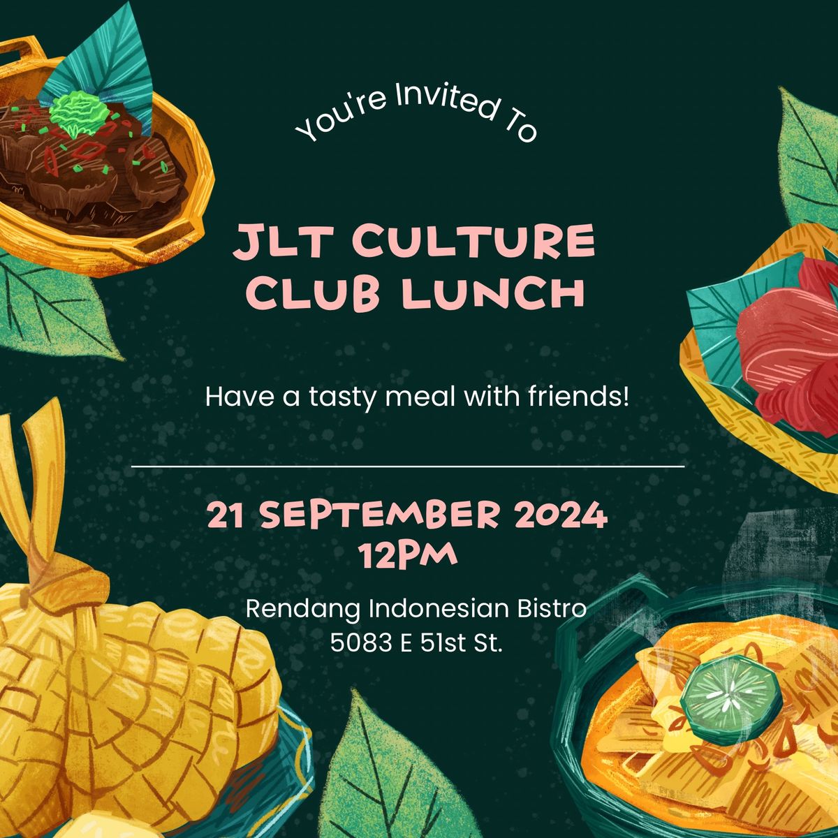 JLT Culture Club Lunch