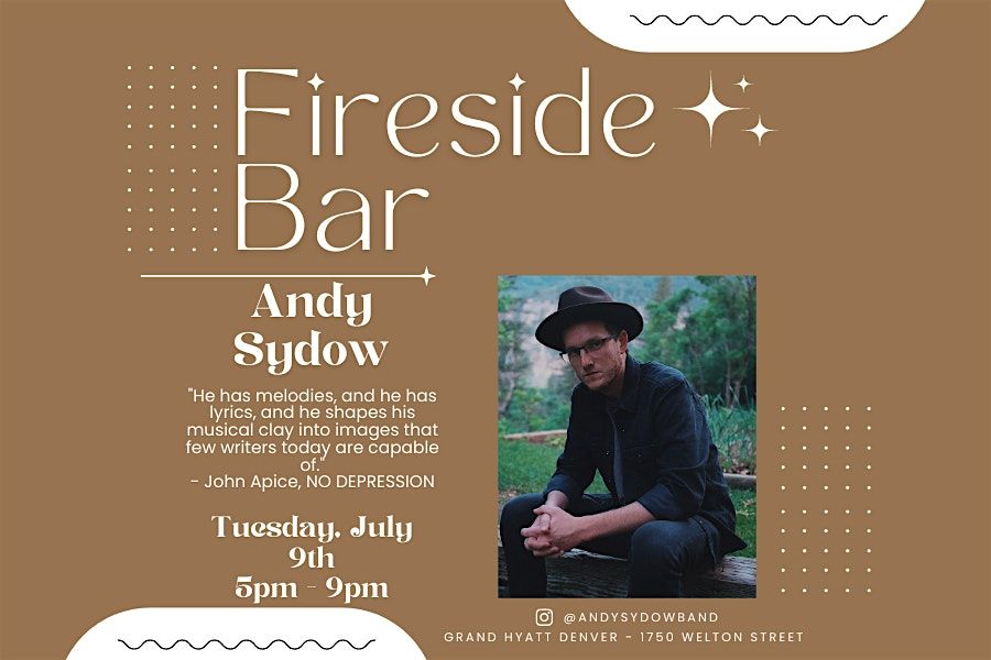 Live Music at Fireside | The Bar - featuring Andy Sydow