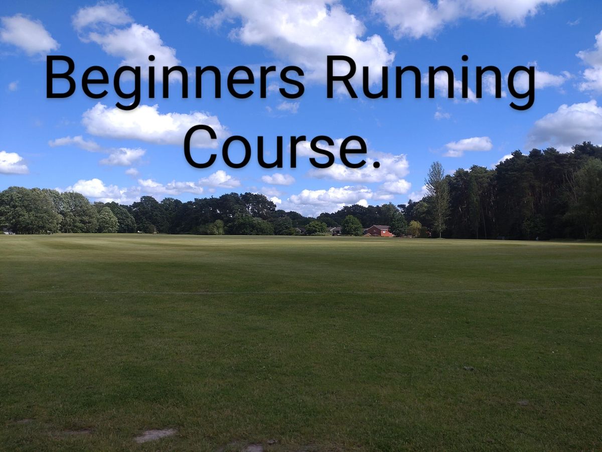 Beginners Running Course. 