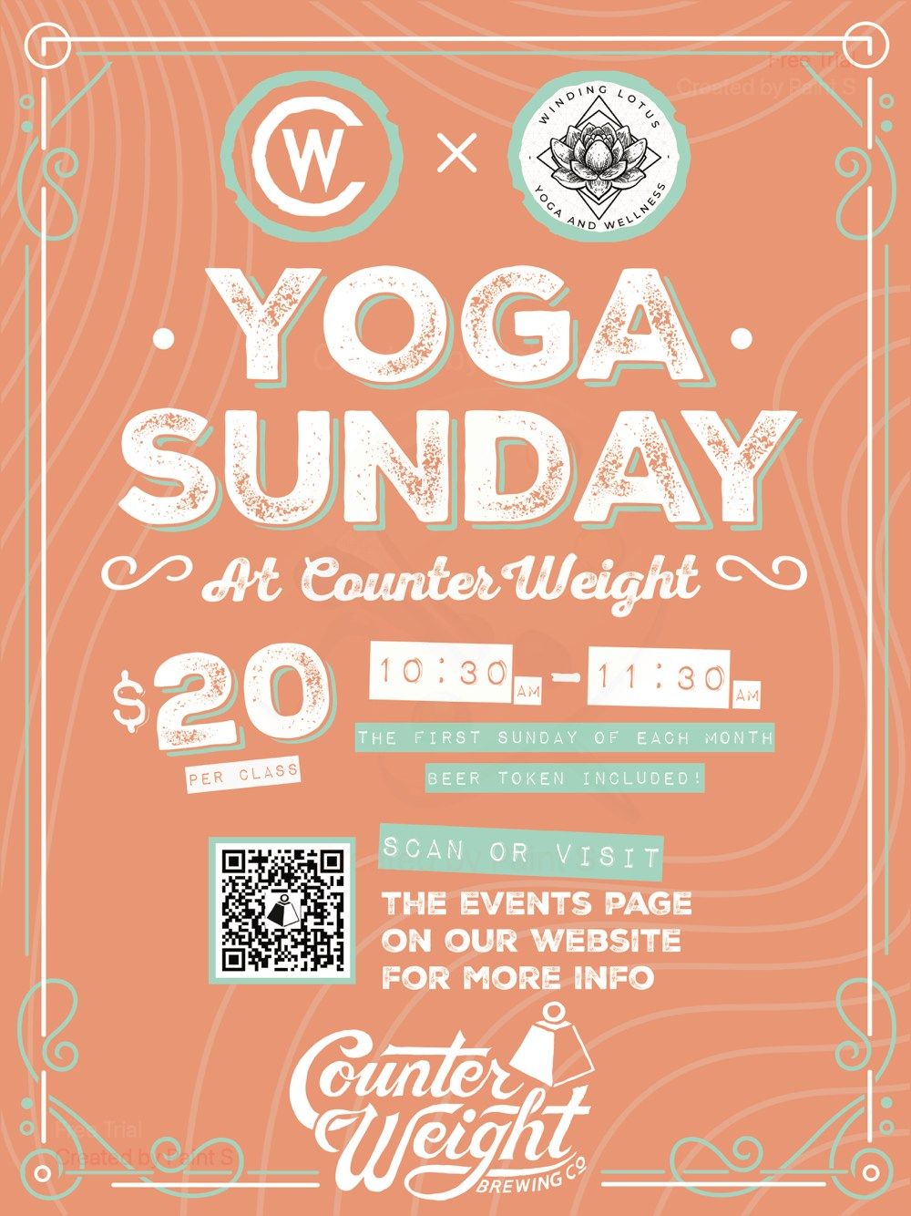 Yoga at Counterweight Brewing Company