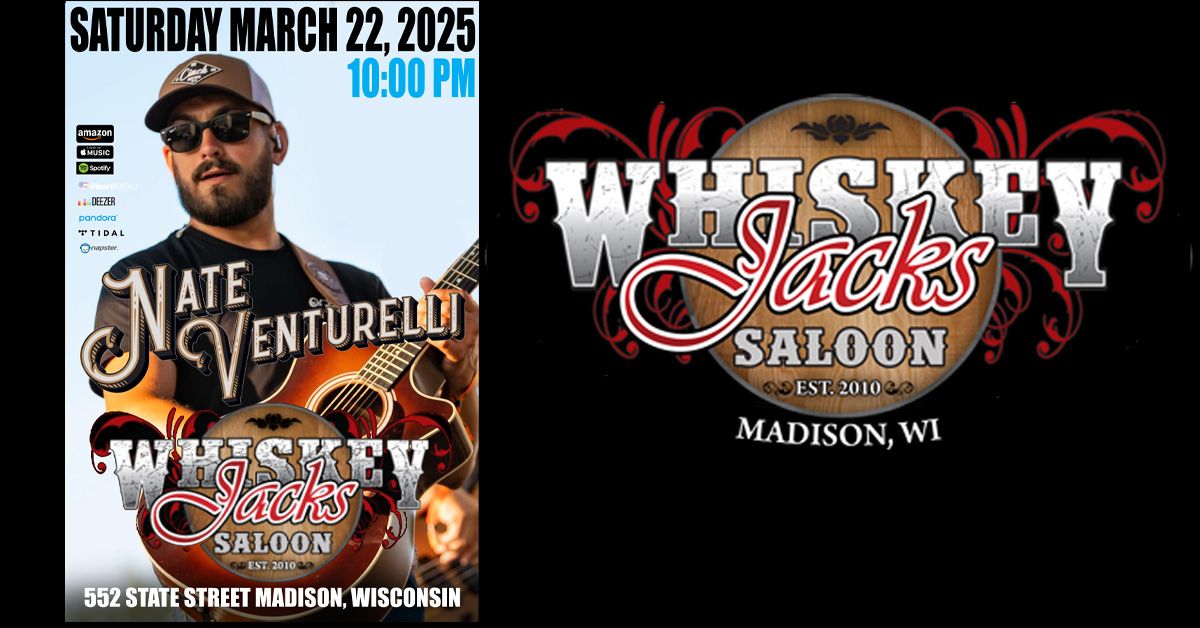 Nate Venturelli At Whiskey Jack's Madtown