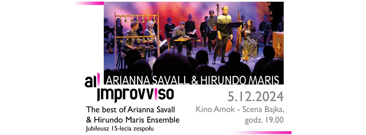 THE BEST OF ARIANNA SAVALL, PETTER JOHANSEN & HIRUNDO MARIS ENSEMBLE  | Jubileusz 15-lecia zespo\u0142u