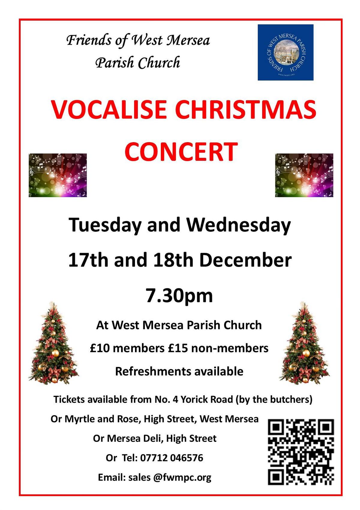 Friends of West Mersea Parish Church Christmas Concerts