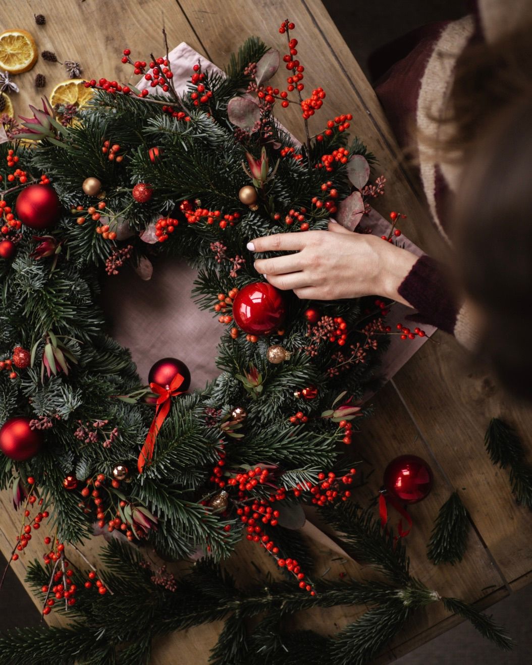 Christmas Wreath Making Workshop\u2728\ud83c\udf84\u2764\ufe0f