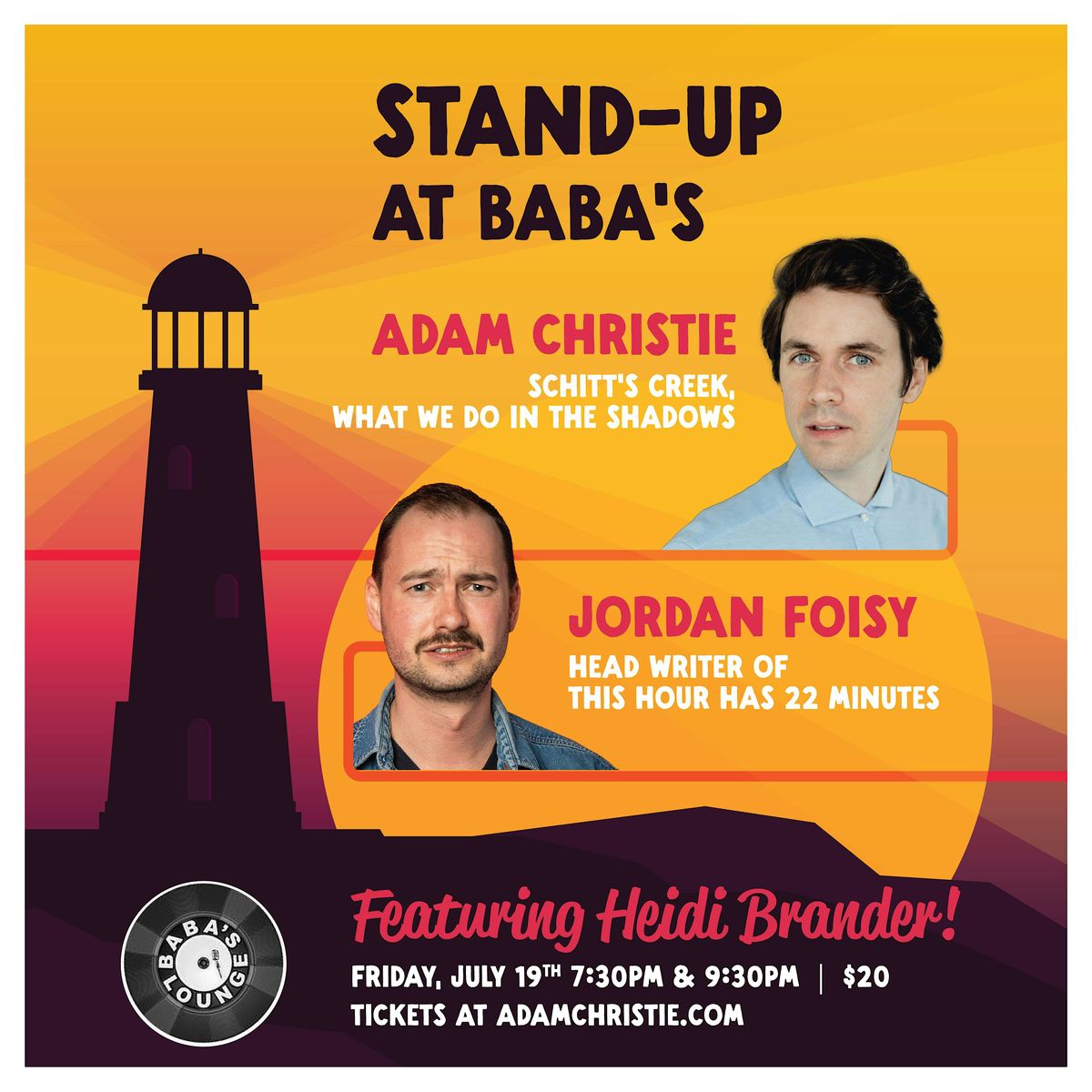 Stand-Up at Baba's (Adam Christie, Jordan Foisy)