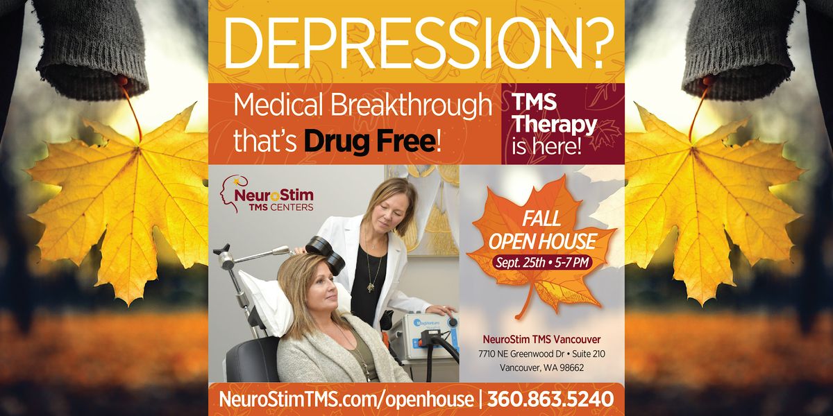 NeuroStim TMS Centers VANCOUVER OPEN HOUSE!!