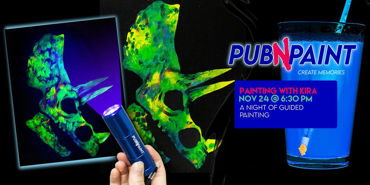 Blakbar BLACKLIGHT Paint Night with PubNPaint Nov 24