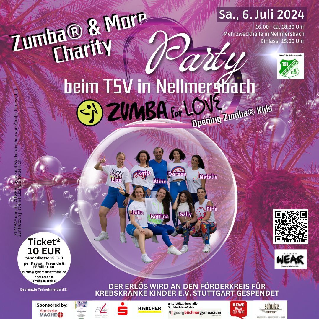 Zumba and more charity event Party