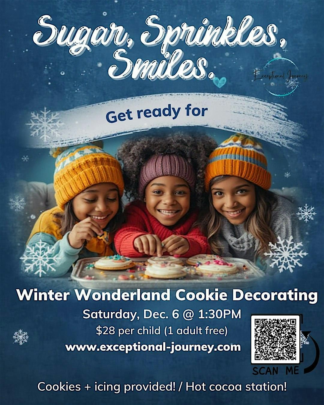Winter Wonderland Cookie Decorating