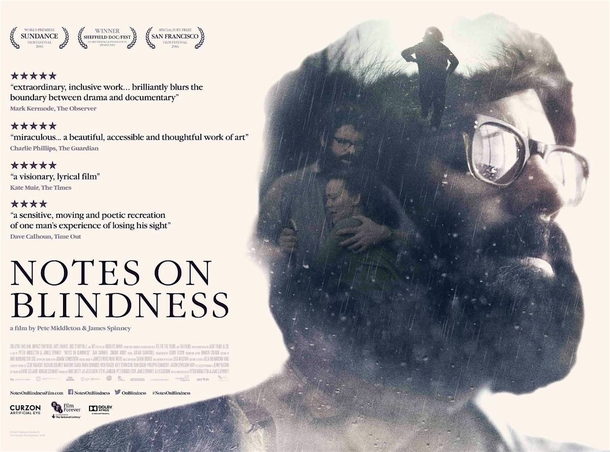 FILM: 'Notes on Blindness' with director Q&A